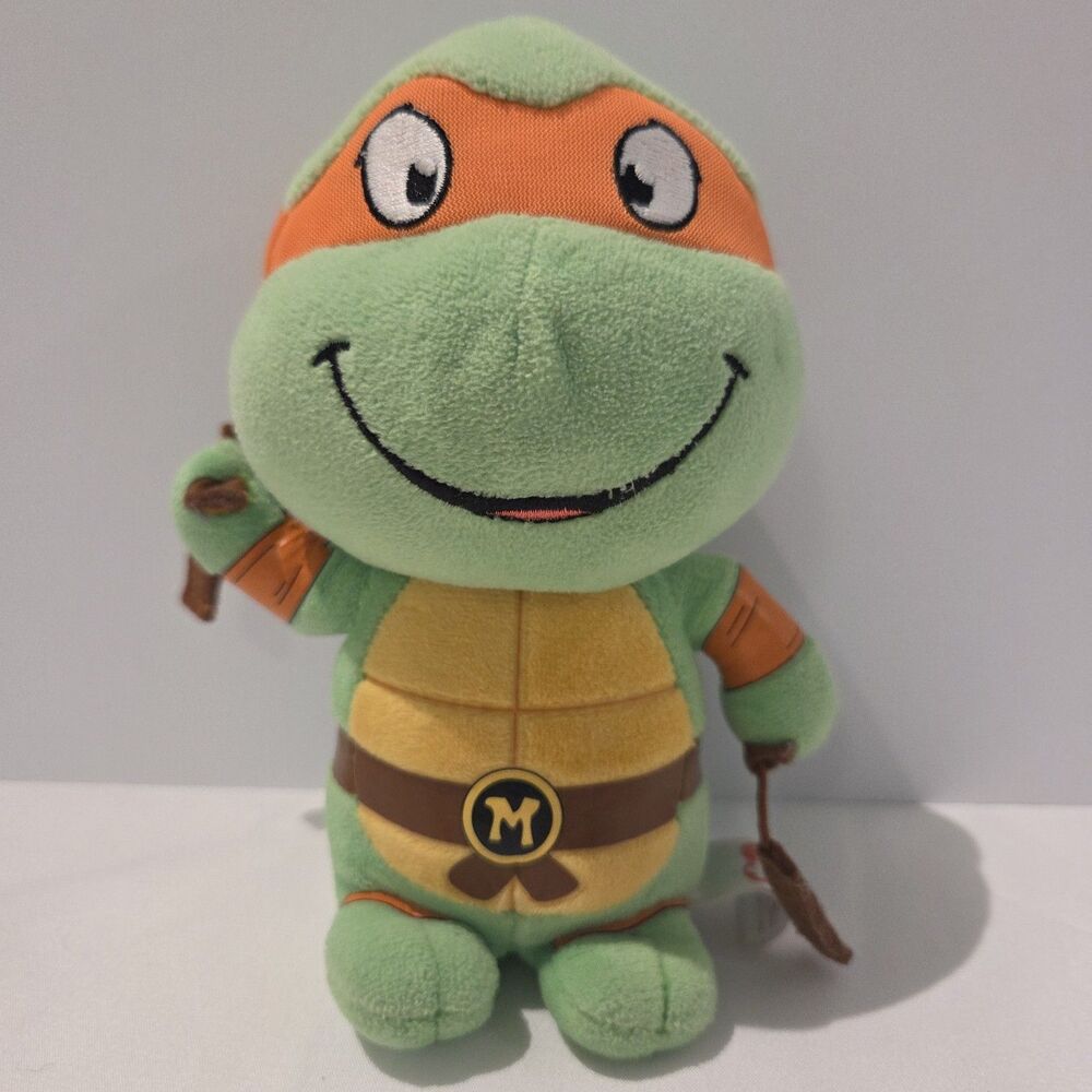 Michaelangelo Teenage Mutant Ninja Turtle beanie baby Plush Ty 2017 version